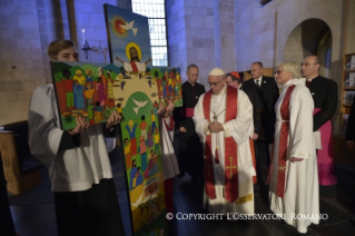 5-Apostolic Journey to Sweden: Common Ecumenical Prayer at the Lutheran Cathedral of Lund