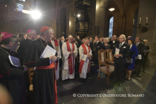 6-Voyage Apostolique en Su&#xe8;de : Pri&#xe8;re &#x152;cum&#xe9;nique Commune