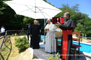 8-Peregrinação a Barbiana: Visita ao túmulo do Padre Lorenzo Milani