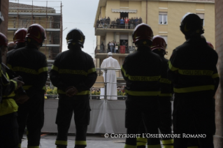 16-Pastoral Visit: Meeting with the people affected by the earthquake in Piazza Duomo