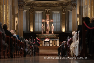 18-Visita Pastorale a Bologna: Incontro con i Sacerdoti, i Religiosi, i Seminaristi del Seminario Regionale e i Diaconi Permanenti