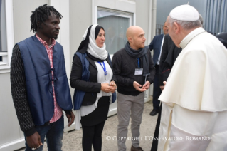 4-Visita Pastorale a Bologna: Incontro con i migranti ospiti e con il Personale che svolge servizio di assistenza all’Hub regionale di Via Enrico Mattei 