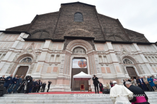 1-Visita Pastorale a Bologna: Incontro con il mondo del lavoro, i disoccupati, i Rappresentanti di Unindustria, Sindacati, Confcooperative e Legacoop  