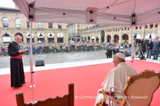 7-Visita Pastorale a Bologna: Incontro con il mondo del lavoro, i disoccupati, i Rappresentanti di Unindustria, Sindacati, Confcooperative e Legacoop  