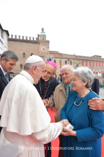 10-Visita pastoral a Bolonia: Encuentro con el mundo del trabajo