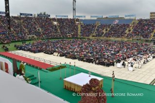 1-Pastoralbesuch in Cesena und Bologna: Feier der heiligen Messe