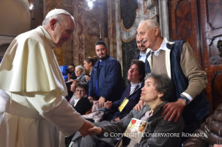 6-Visite pastorale à Cesena : Rencontre avec le clergé, les consacrés, les laïcs des Conseils pastoraux, les membres de la Curie et les représentants des paroisses