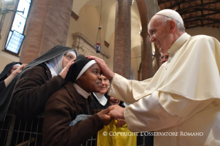 8-Visite pastorale à Cesena : Rencontre avec le clergé, les consacrés, les laïcs des Conseils pastoraux, les membres de la Curie et les représentants des paroisses