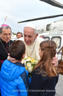 2-Visita pastoral a Cesena: Encuentro con la poblaci&#xf3;n