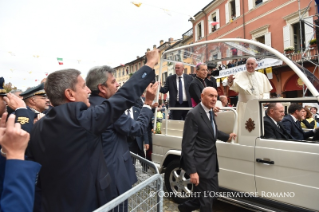 3-Visita Pastoral a Cesena: Encontro com a população 