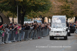 15-Visite pastorale à Cesena : Rencontre avec la population