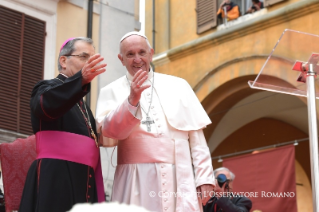 14-Visita Pastoral a Cesena: Encontro com a população 