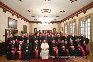 3-Apostolische Reise nach Kolumbien: Begegnung mit dem Leitungskomitee des lateinamerikanischen Bischofsrats (CELAM)