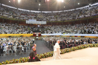 11-Viaje apost&#xf3;lico a Colombia: Encuentro con sacerdotes, religiosos, consagrados, seminaristas y sus familias