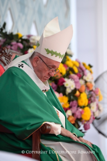 12-Apostolic Journey to Colombia: Holy Mass