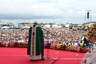 14-Apostolische Reise nach Kolumbien: Heilige Messe