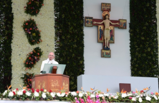 17-Viaje apost&#xf3;lico a Colombia: Santa Misa