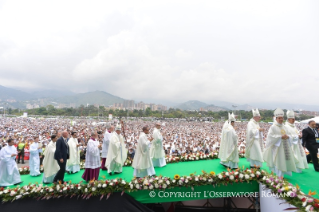 5-Viaggio Apostolico in Colombia: Santa Messa