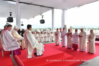17-Viaggio Apostolico in Colombia: Santa Messa 