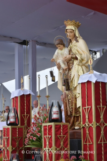 13-Viaggio Apostolico in Colombia: Santa Messa 
