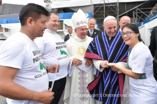 0-Voyage apostolique en Colombie : Messe sur le Terrain Catama