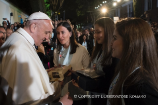 3-Viaje apostólico a Colombia: Palabras del Santo Padre en la Nunciatura apostólica