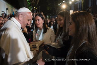 3-Viaggio Apostolico in Colombia: Parole del Santo Padre alla Nunziatura Apostolica di Bogot&#xe1;