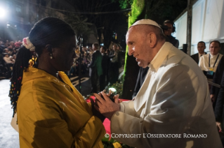 2-Viaggio Apostolico in Colombia: Parole del Santo Padre alla Nunziatura Apostolica di Bogot&#xe1;