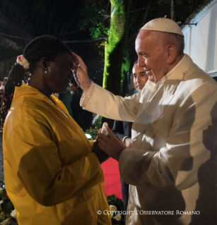 6-Apostolic Journey to Colombia: Address of the Holy Father at the Apostolic Nunciature of Bogot&#xe1;