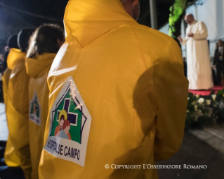 4-Viaggio Apostolico in Colombia: Parole del Santo Padre alla Nunziatura Apostolica di Bogot&#xe1;