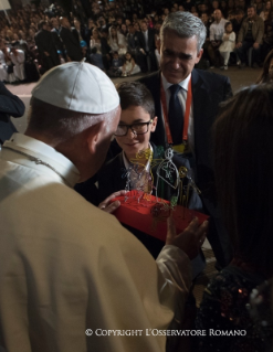 6-Viaggio Apostolico in Colombia: Parole del Santo Padre alla Nunziatura Apostolica di Bogotá