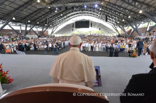 2-Apostolic Journey to Colombia: National reconciliation encounter