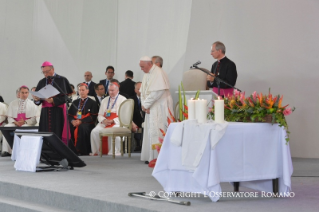8-Apostolic Journey to Colombia: National reconciliation encounter