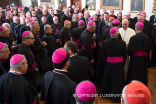 5-Apostolic Journey to Colombia: Encounter with the Bishops