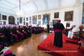 7-Apostolic Journey to Colombia: Encounter with the Bishops