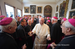 9-Apostolic Journey to Colombia: Encounter with the Bishops