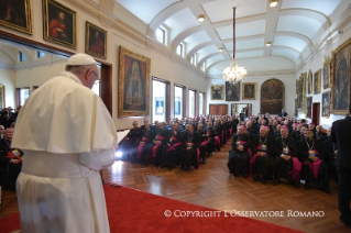 13-Apostolic Journey to Colombia: Encounter with the Bishops