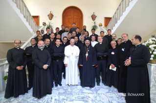 2-Apostolic Journey to Egypt: Meeting and prayer with the clergy, religious and seminarians