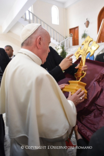 4-Viaje apostólico a Egipto: Encuentro de oración con el clero, religiosos, religiosas y seminaristas