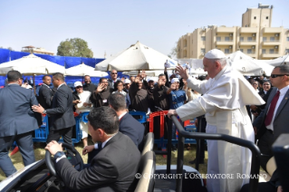 3-Viaje apostólico a Egipto: Encuentro de oración con el clero, religiosos, religiosas y seminaristas