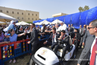 6-Apostolic Journey to Egypt: Meeting and prayer with the clergy, religious and seminarians