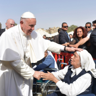 12-Viaje apostólico a Egipto: Encuentro de oración con el clero, religiosos, religiosas y seminaristas