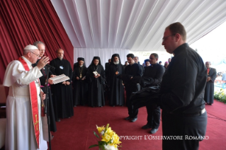 13-Apostolic Journey to Egypt: Meeting and prayer with the clergy, religious and seminarians