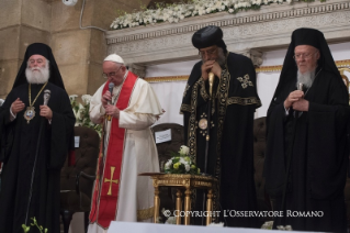28-Apostolische Reise nach Ägypten: Höflichkeitsbesuch bei Papst Tawadros II. 