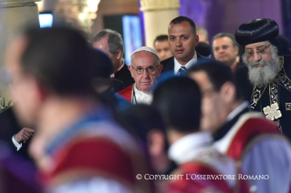 29-Viaggio Apostolico in Egitto: Visita di cortesia a S.S. Papa Tawadros II