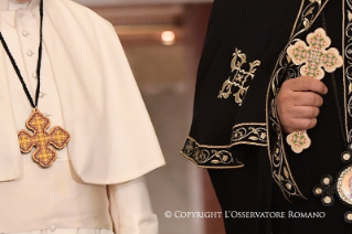 1-Apostolische Reise nach Ägypten: Höflichkeitsbesuch bei Papst Tawadros II. 