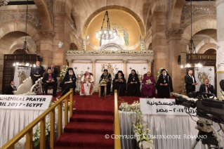 6-Apostolic Journey to Egypt: Courtesy visit to H.H. Pope Tawadros II 