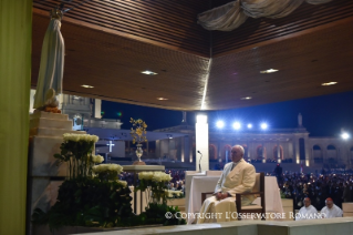 9-Pèlerinage à Fátima : Bénédiction des cierges