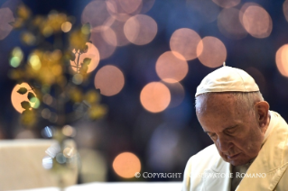 10-Pilgrimage to F&#xe1;tima: Blessing of the candles at the Chapel of the Apparitions