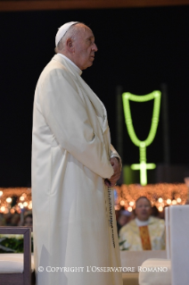 15-Pèlerinage à Fátima : Bénédiction des cierges